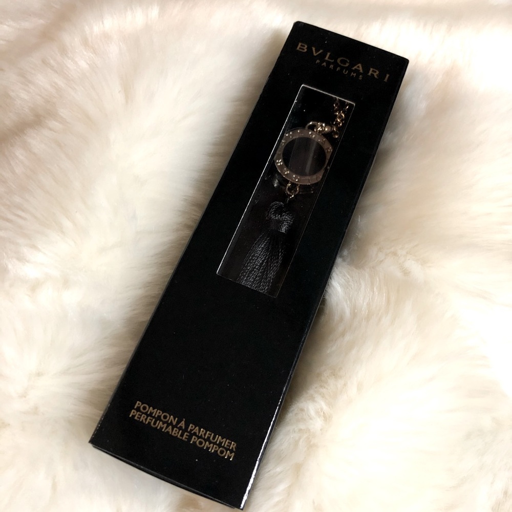 BVLGARI Perfumable Pompom Bag Charm